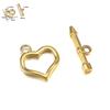 3-6 Set Guld Färg Rostfritt Stål Fästarmband Toggle Lås Spänne Koppling För Smyckestillverkning OT Lås DIY Tillbehör