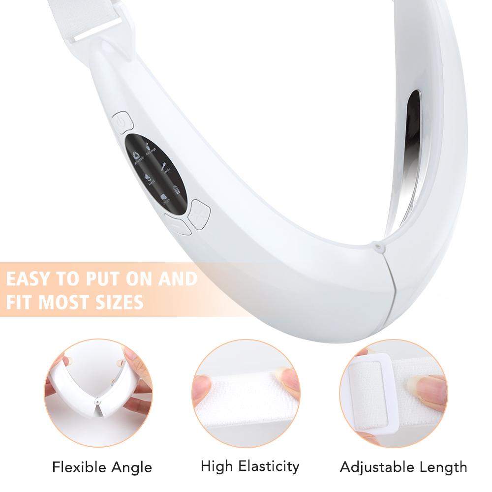 EMS Facial Lifting Device LED Photon Therapy Face Slimming Vibration Massager Double Chin V Face Line Lift Belt