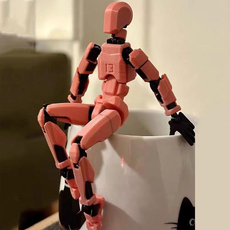 Multi-articular Action Figure Robot 3d Printed Action Figure Assembly Figure Toy Multi-jointed Movable Robot home Desktop Decors