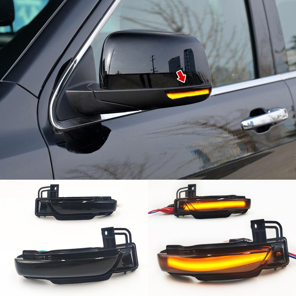2pcs Dynamic Blinker Side Mirror Light Indicator For Jeep Grand Cherokee