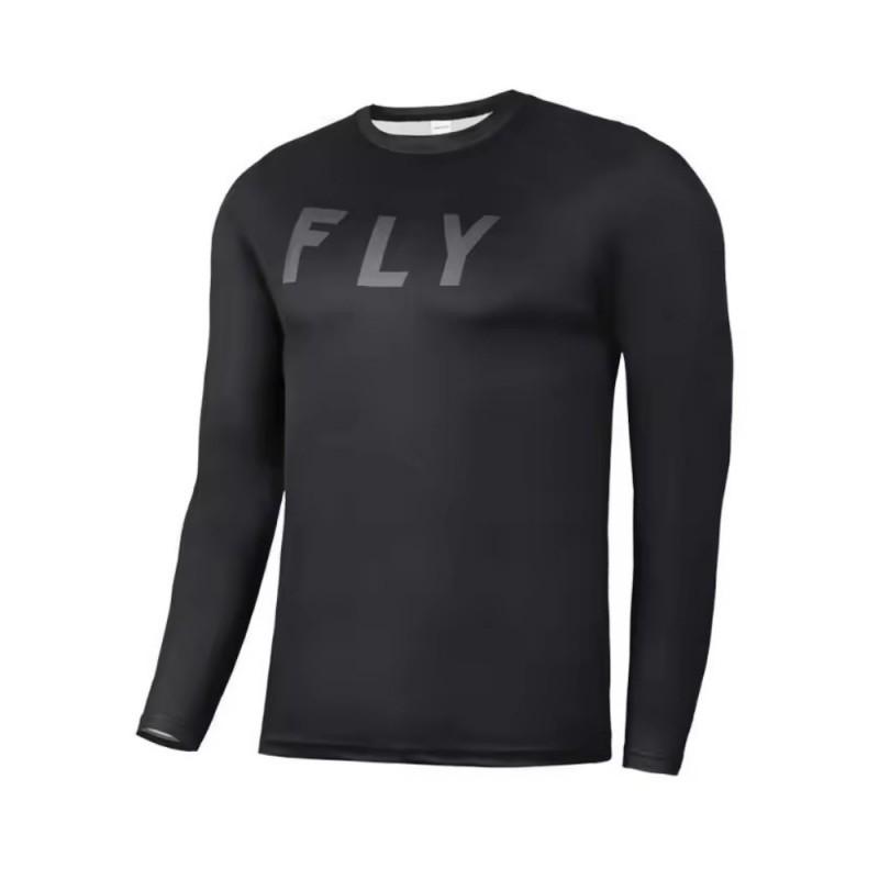 FLY Off-Road Motorcycle Jersey Long Sleeve MTB Cycling T-Shirt Moisture Wicking Breathable Sportswear