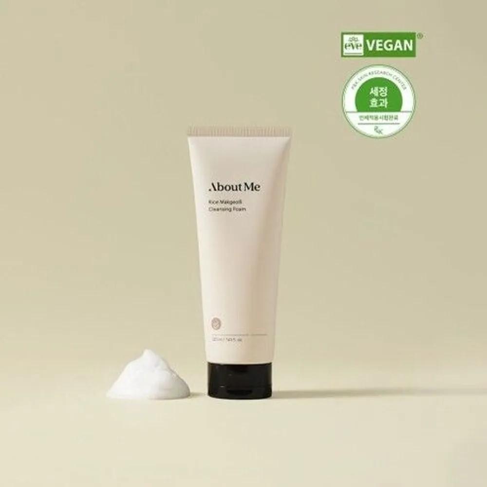 ABOUT ME Rice Makgeolli Cleansing Foam 220ml (Large Size)