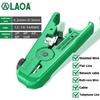 LAOA Mini Multifunctional Wire Stripper 3.2-9.5mm Adjustable Network Stripping Wire Cable Cutter Tools