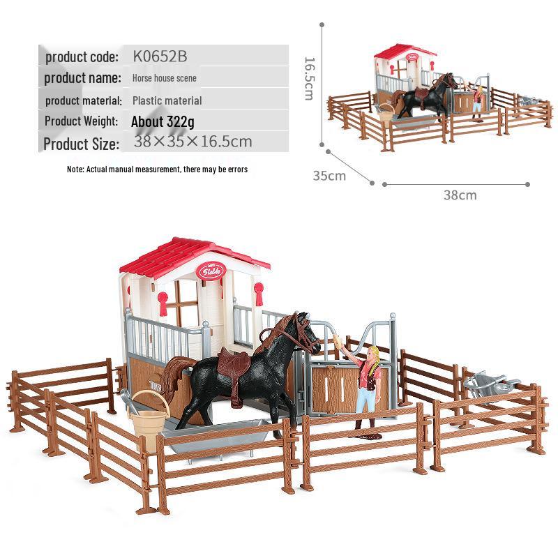 Creative Simulation Fence Set for Farm, Ranch, Zoo, or Sandbox Decorations