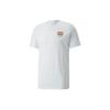 Puma X Palomo Collaboration Series Ss22 Solid Front Logo Short Sleeve T-Shirt Unisex Tops White 535966-02