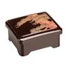 J-kitchens Unaju (Grilled Eel) Box, Rounded Corners, Kogetsudon Bowl, Pear-Grounded Old Matsunai Red, Made In Japan, Price: 891 Yen