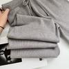 Cashmere Knitted Wide-leg Pants Women's High Waist Drape Loose Autumn and Winter Thickened Floor-mopping Trousers Outer Wear