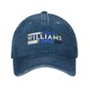 Williamsd Racing Car Team Baseball Cap Classic Distressed Cotton  Headwear Unisex Outdoor Activities Gift Caps Hat