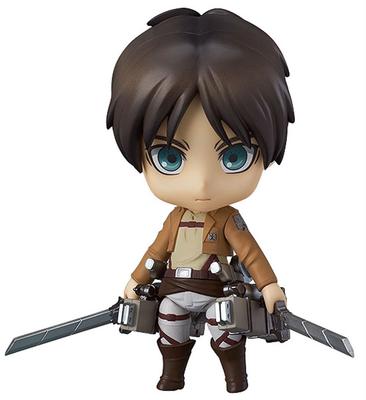 Attack on Titan Nendoroid Eren Jaeger bemalt und beweglich (nicht maßstabsgetreue Figur aus ABS und PVC)