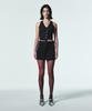 Current 3-Way Mini Cargo Skirt [Black]