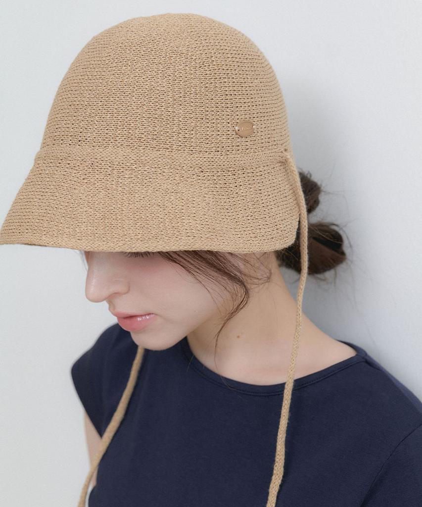 Hallen String Light Bucket Hat (C080_Beige)