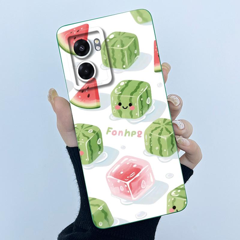 Case For Realme Narzo 50 5G V23 5G Q5i Cute Panda Sweet Cats Silicone Soft Back Cover RMX3572 RMX3571 Bumper Protective Casing