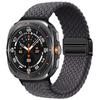 Nylon Magnetic Buckle Strap For Samsung Galaxy Watch Ultra 47mm Braided Solo Loop Bracelet For Galaxy Watch Ultra 47mm Correa
