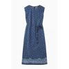 Benetton Paisley Denim Sleeveless Dress Baop70631