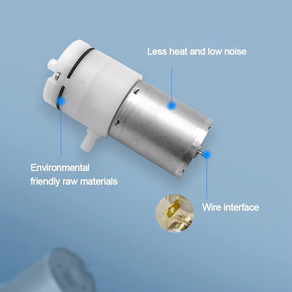 1PC Electric Mini Vacuum Air Pump 370 Booster Motor New Diaphragm Pump Treatment