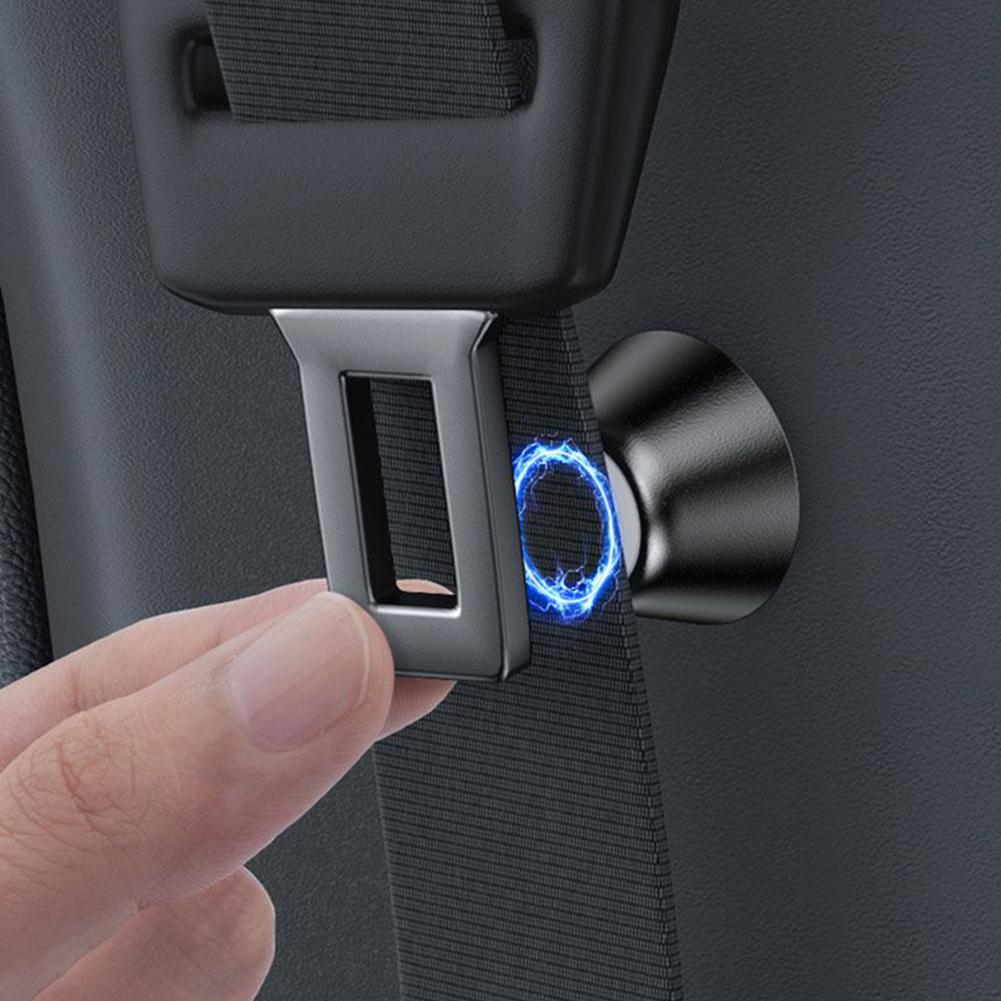 Car Seat Belt Holder Magnetic Fixing Clip Alloy Seat Belt Limiter Stopper For BMW/VW/Nissan Car Interior Accessories