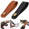 1-4PC Folk Guitar Strap Buckle Leather Belt Guitar Neck Strap Safe Lock Holder for Ukulele Classic Bass Guitar Parts Accessories