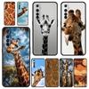 Phone Case For Realme 12 11 10 9 8 5G 7 6 GT5 GT3 GT2 Pro Plus C21 C11 C25 C35 For Realme GT Neo 2 3 3T 5 Cover Giraffe