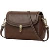 VINEY Women's Leather Crossbody Bag