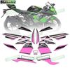 For ZX-6R ZX6R 636 2013 2014 2015 2016 2017 2018 Motorcycle Accessories Fairing Reflective Stickers Full Vehicle Kit Decoration