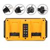 Portable Dual Ports Fast Charger For Dewalt 18V 20V Lithium Battery Mini Charger Rechargeable DCB207 DCB206 DCB204 DCB203