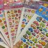 5pcs New Cute 3D Animals Fruit Bubble PVC Book Diary Stickers Scrapbooking Mobile Stationery Sticker