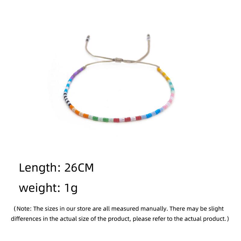 Bracelet For Women Colorful Y2K Accessories Jewelry Gift Handmade Beaded Pulseras Mujer