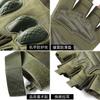 Outdoor Gloves Riding Men's Non-slip Shock Absorption Half Finger Hard Shell Protective Training Mountaineering Military Fans Anti-cut Tactical Gloves
