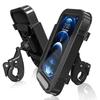 360° drehbarer, wasserdichter Fahrrad-Handyhalter für Motorrad- und Fahrradlenker