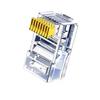 Câble réseau plaqué or Biaz Cat 5e: Tête de cristal 30U, 8 cœurs, paquet de 100