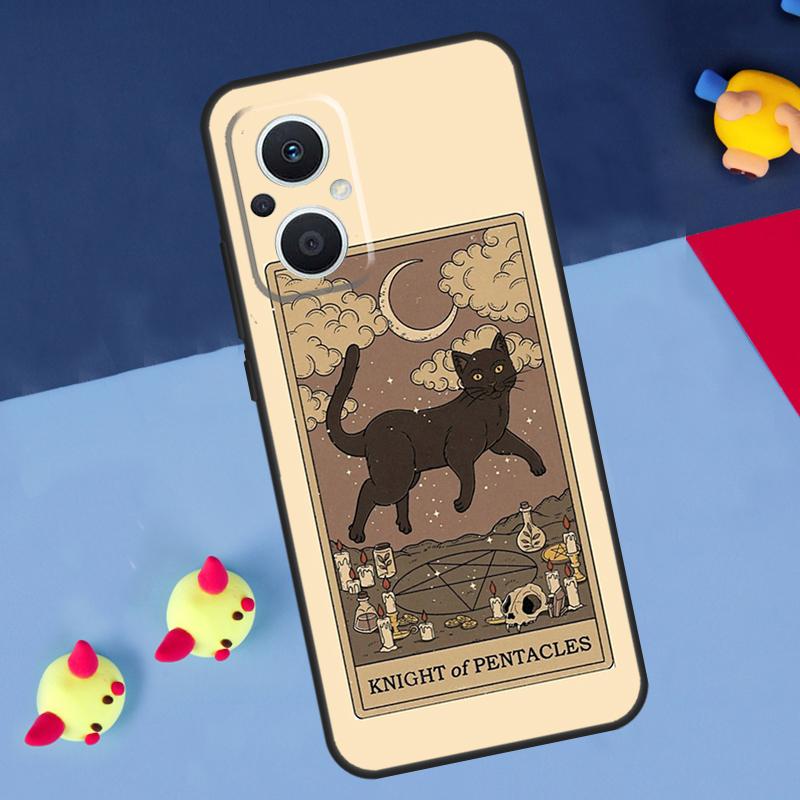 The Empress Tarot Cat Art Print For OPPO Reno 14F 13F 12F 11F 10 11 12 13 14 Pro 8T 7 8 Lite OPPO Find X6 X5 X8 X9 Pro Case