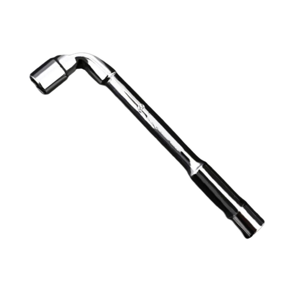 L Shaped Angled Hex Socket Wrench Steel Double Ended Elbow Tubular Socket Spanner for Mechanic Repair Tool 6/8/10/12mm