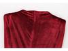 Golden Velvet Sleeveless Mini Dress with Shoulder Pads, Sexy Slim-Fit, High-Waisted Design.