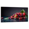 Glass Plate Cutting Board 52X30 Fruits