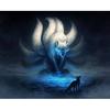 5D Diamond Painting Daimond Painting Nine-tailed Fox Mosaic Rhinestone Embroidery Painting