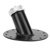 45 Degree Fuel Cell Filler Neck with 12 Steel Base Aluminum 1.5in Inner Diameter