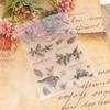 Sello de Silicona Aves Invernales Sellos Transparentes DIY Scrapbooking Fabricación de Tarjetas Relieve Álbum de Diario de Fotos Decorativo