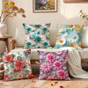 Pretty 3D Flower Pattern Decor Cushion Cover Premium Comfort Reversible Pillow Cove In One Design For Any Room & Car Interior