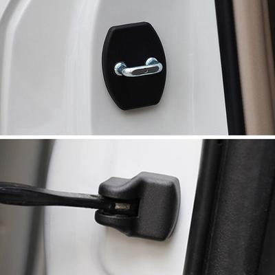 Autodeurstopper Beschermhoes + Autodeurslot Cover voor Toyota RAV4 Land Cruiser Prado FJ