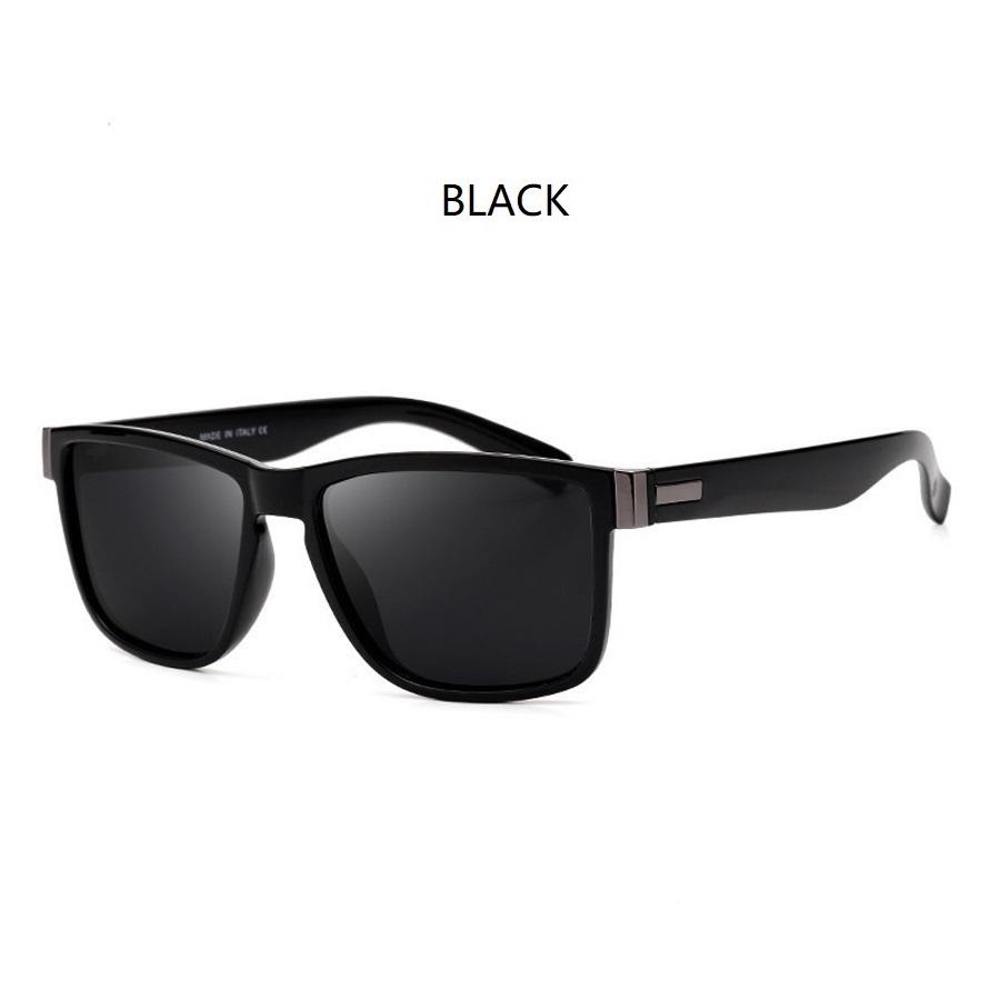 Stylish Retro Square Sunglasses Male Female Driving Fishing Luxury Brand Design Sun Eyeglasses Man Driver's Eyewear UV4