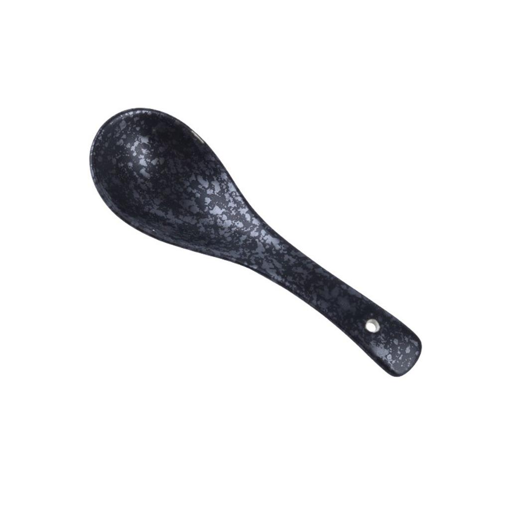Stirring Ceramic Dinnerware Mixing Japanese Style Tableware Cutlery Kitchen Utensil Spoons