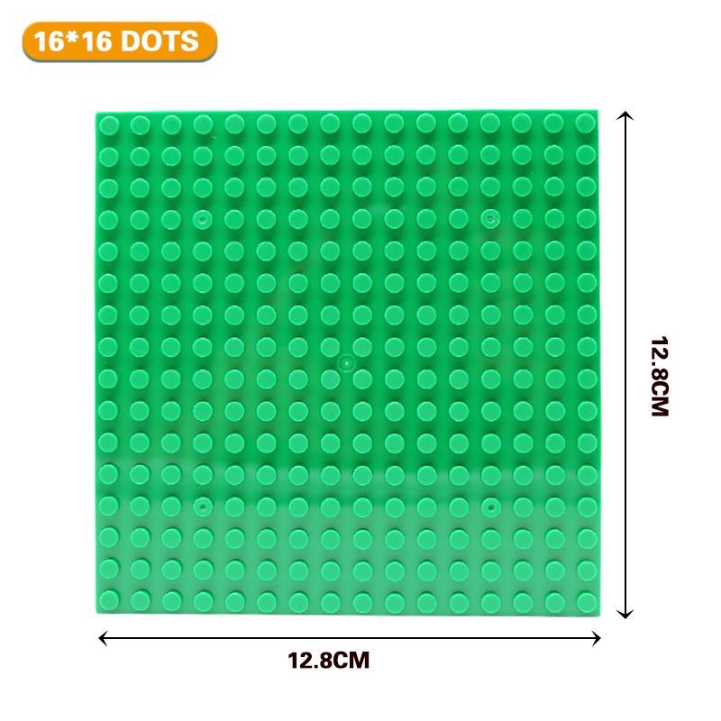 16 X 16 DOT BASE PLATE BUILDING BLOCKS Small Size Baseplate DIY Building Blocks Toy