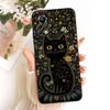 Fashion Painting Phone Case For Infinix Note 11 11s 11 Pro X697 X663 X698 Funda Soft Matte Silicone Bow Pattern Cartoon Cat Capa