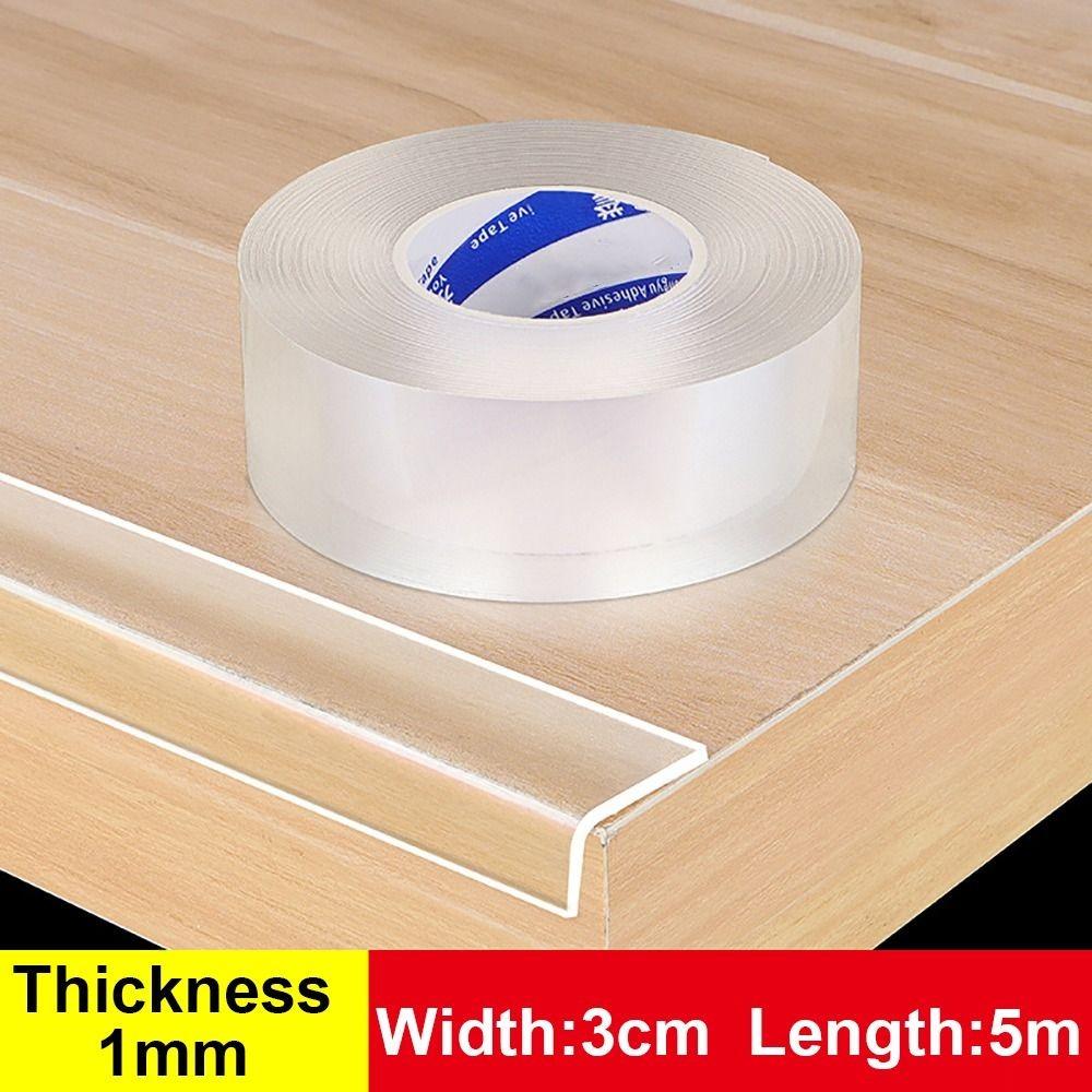 Transparent Protective Strip Self Adhesive Furniture Corner Bumper Kids Table Edge Guard Tape