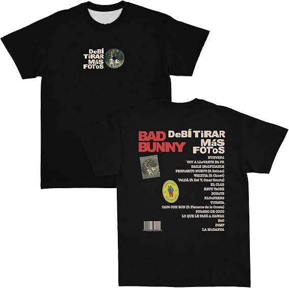 Bad Bunny DTMF Shirt – Debi Tirar Mas Fotos Album Graphic Tee 2026