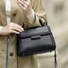 New First Layer Genuine Cow Leather Original Single Shoulder Business Women'S Black High End Bags Premium Durable