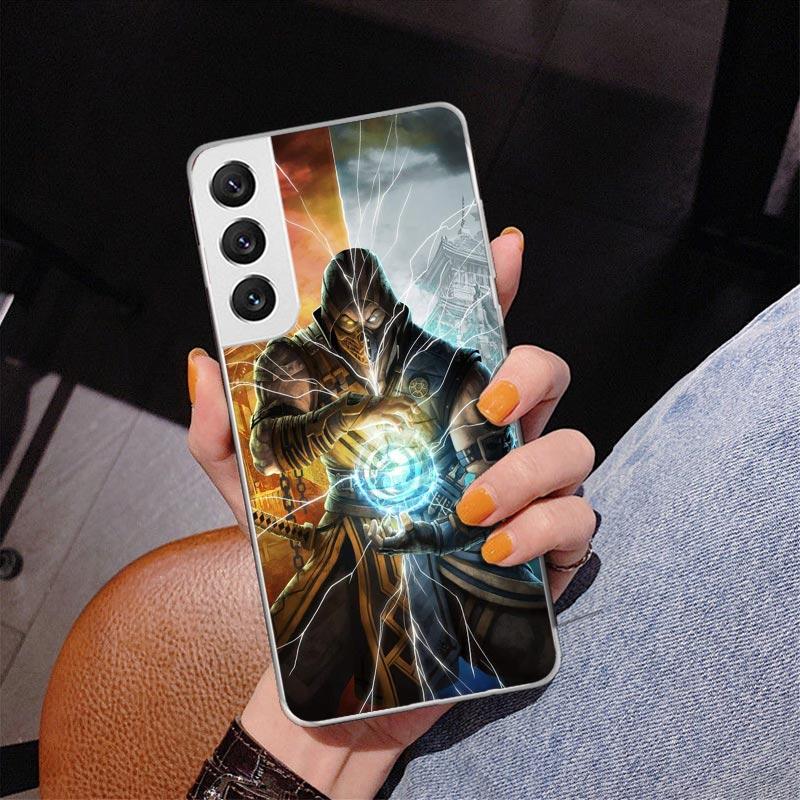 Mortal Kombat Phone Case For Samsung Galaxy S24 S25 Edge S26 Ultra S23 S22 S21 Plus S20 FE + Personalized Print Cover Galaxy S24