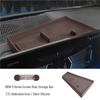 Compatible with BMW X5 LX3 iX1 Center Console Silicone Storage Box for New 3 & 5 Series - Rear Screen Decoration.
