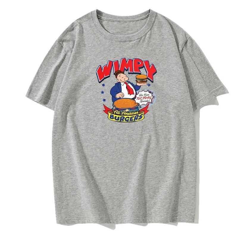 Summer Men's T-shirt Classic Movie Series Printed T-shirt Fashion Casual Printed T-shirt O-neck Cotton Short