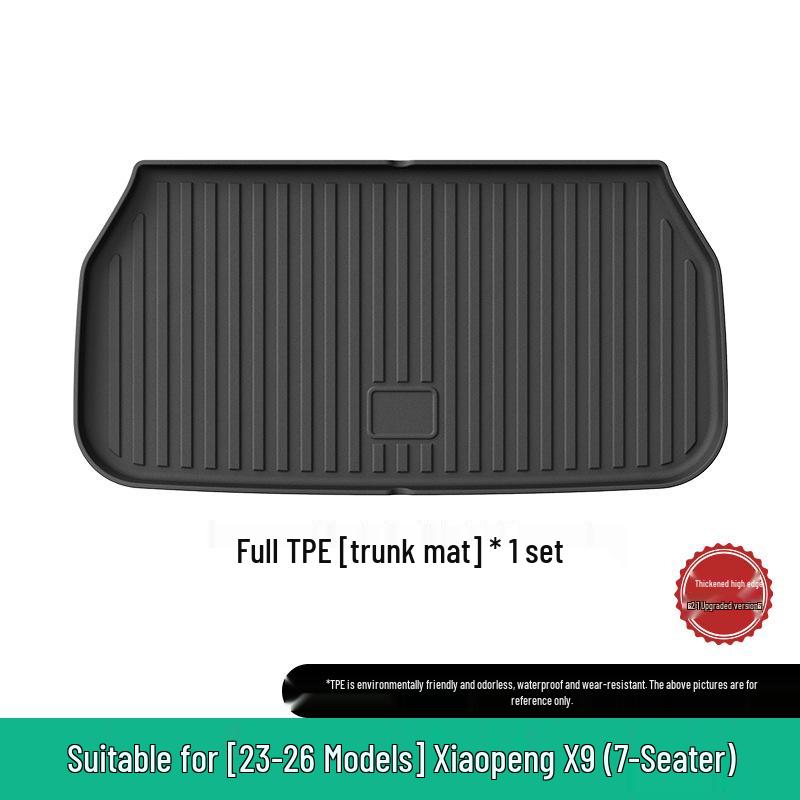 XPeng X9 TPE Floor Mats & Trunk Mat Set for 2023-2026 Models